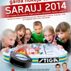 Rīgas skolēnu turnīrs "Sarauj-2014"