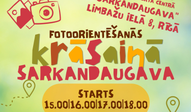 Fotoorientēšanās sacensības “Krāsainā Sarkandaugava”