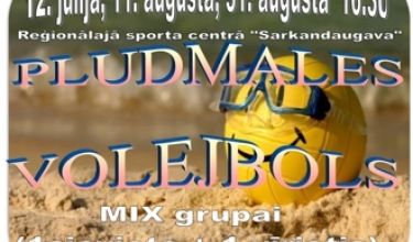 PLUDMALES VOLEJBOLA sacensības MIX grupai 