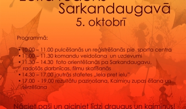 Zelta rudens Sarkandaugavā