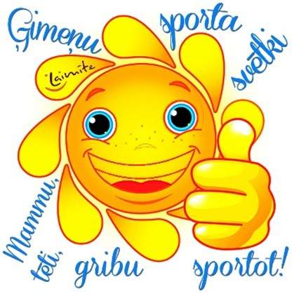 Ģimeņu sporta svētki "Mammu, tēti gribu sportot!"