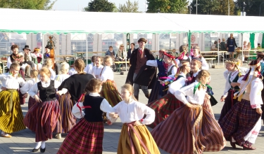 folkloras pulciņš “Ciguzis” folkloras festivālā "Baltu raštai 2017",