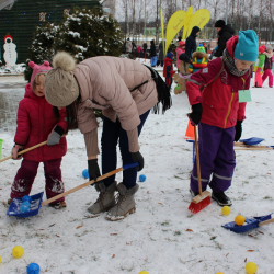Ģimeņu  ziemas sporta svētki "Ziemas prieki"