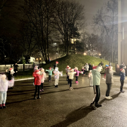 Eglītes izgaismošanas pasākums "Mēs Tev Tu visiem"