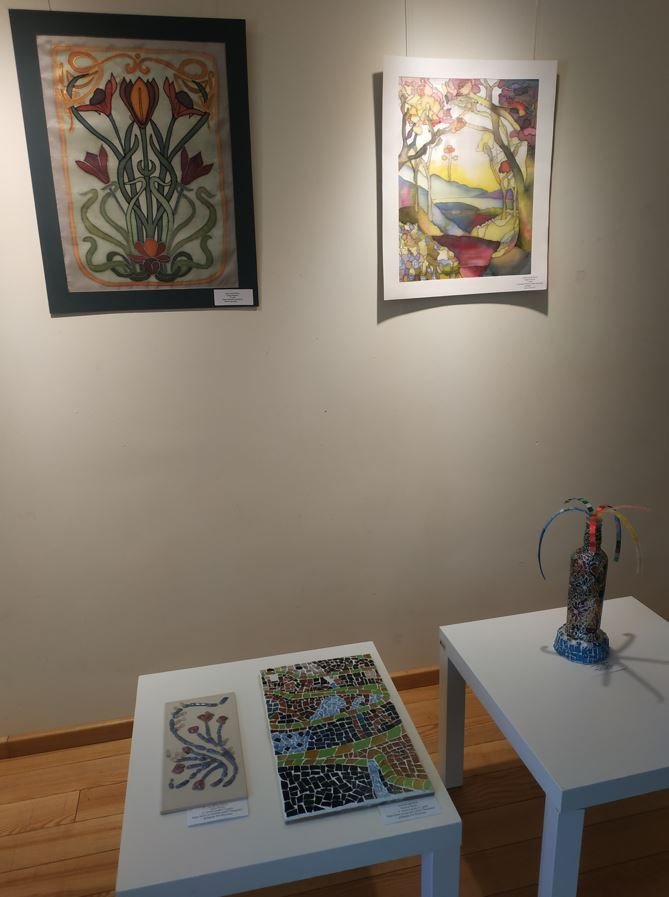 Zīda un stikla mākslas darbu konkursa "Jūgendstila ornaments" apbalvošanas ceremonija